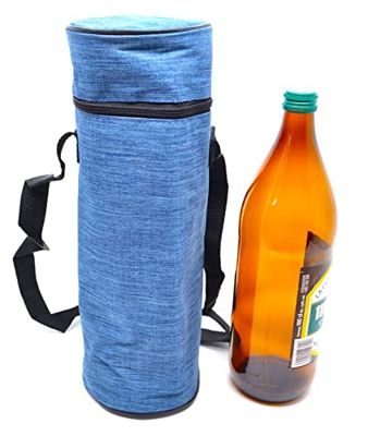 3 l Total Hidalgo 1,5 litri Bottiglia Raffreddatore, Tessuto come Miscela, Flessibile portatile per Spiaggia Camping Borsa termica Camping Refrigerato