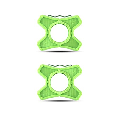 Pedale di blocco Staffa per bici da strada Biciclette Pedali zero Manutenzione Parti di ciclismo Durevole Refit Accessori Modifica , Verde