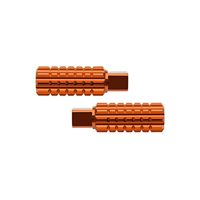 2 Pezzi Pedane Da Ciclismo, Clveshje Pedali Moto Modificati Pedane per Bici in Metallo Pedane per Poggiapiedi Antiscivolo Pedali Posteriori per Mounta