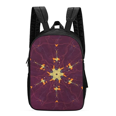LUYAJYI Borsa scuola unisex Zaino Artistic Fashion Gli eleganti zaini stampati sono ideali per la vita di tutti i giorni. (42x30x13cm) Zaino 3D Cool