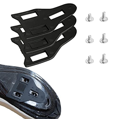 Gidenfly Tacchetti per bicicletta, antiscivolo, tacchetti per bicicletta, flessibili per la guida, tacchetti regolabili, compatibili con pedali e scar