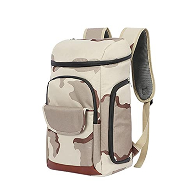 Cooler Backpack Thick Soft Surface Insulation Package Large Lightweight Waterproof Sealed Zipper Leak-Proof with Portable Corkscrew for Men Women Trav
