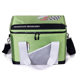 Portable 45-Can Insulated Cooler Bag Leakproof Soft Sided Cooler Bag Collapsible Portable Cooler for Camping Picnic Lunch BBQ Beach Organizers (Size : en oferta