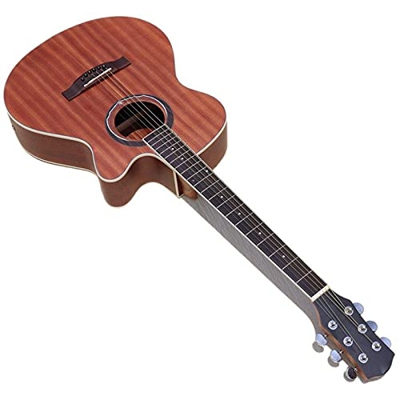 Chitarra Acustica Classica Chitarra Acustica 40 Pollici Chitarra Acustica Elettrica Legno Pieno 6 Corde High Gloss Cutaway Design Chitarra Folk Musica