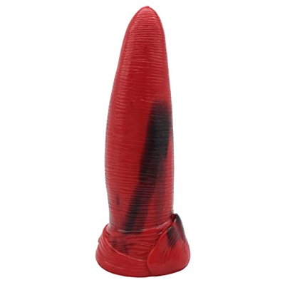 ZJZFL Silicone Impermeabile Enorme Rosso e Nero