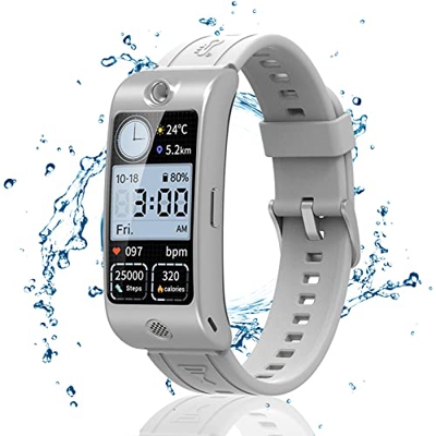 Smartwatch, Orologio Sportivo Con Test Alcol, Smartwatch Impermeabile Ip65 Touch Screen Da 1,47", Orologio Fitness, 10 Modalità Sportive, Nessuna Funz