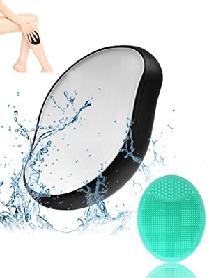 Rubby Depilatore, Crystal Hair Eraser, Epilatore Indolore Depilatore Per In Vetro Nano, Gomma Magica Crystal Hair Remover Per Depilazione Fisica Per L