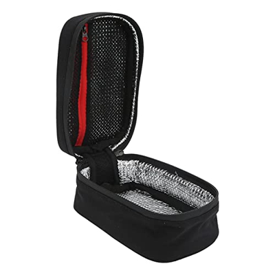 Borsa per pentole, borsa per il pranzo isolata con strato isolante in poliestere Conservazione comoda per mantenere la freschezza per il campeggio(Ner