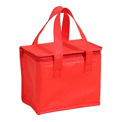 UIKEEYUIS Borsa isolante non tessuta Portatile Riutilizzabile Lavabile Tenere al caldo Elegante scatola pieghevole Contenitore per attività all'aperto