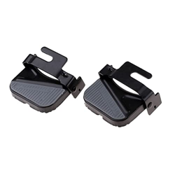 FIVENUM 1 Paio di Pedali Posteriori in Bicicletta Non Slip Bici Pieghevole for Pedale in Acciaio poggiapiedi poggiapiedi Bici for la Sicurezza del Bam precio