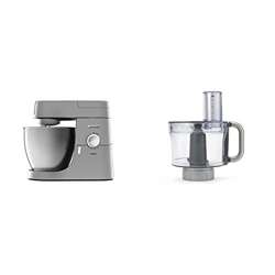 Kenwood KVL4170S Impastatrice Planetaria Chef XL, Robot da Cucina Mixer & KAH647PL Accessorio Robot da Cucina, Food Processor per Impastatrice Planeta en oferta