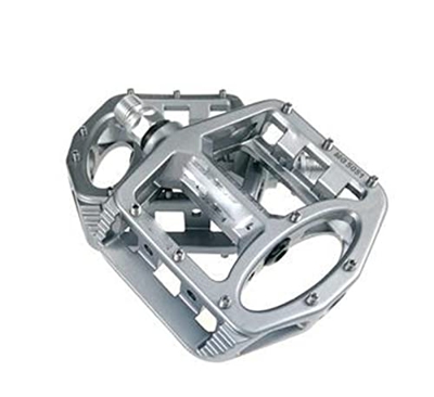 FIVENUM Pedali for Bici da Strada in Lega di magnesio MTB Accessori for Bici da Pedale for Biciclette Cuscinetto 8 Colori Opzionale (Color : Titanium 
