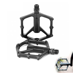 anvek universale Pedale per bicicletta MTB in alluminio Pedale per bicicletta con asse da 9/16 pollici, piattaforma ampia, pedale antiscivolo ultraleg características