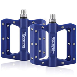 Pedale Pedali della Bicicletta 3 Cuscinetto sigillato Nylon Antiscivolo Ciclo Ultralight Ciclismo Mountain Bike MTB Accessori Pedali Bici (Color : Blu características