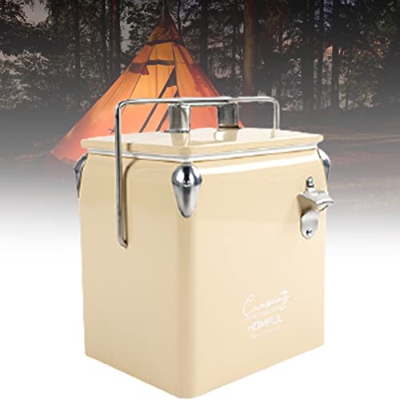 FENJIU Refrigeratore Portatile Scatola di, Borsa Termica Pieghevole Piccola, è Ideale per Campeggio, Escursionismo, Barbecue Mini Borsa Frigo Pieghevo