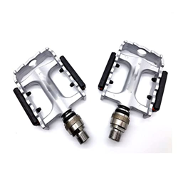 FIVENUM for Pieghevole Biciclette in Bicicletta Pedale for Bici da Bici 3 Palin Cuscinetto a Rilascio rapido in Lega d'Acciaio in Acciaio QR Pedale (C en oferta