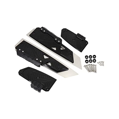 dsfik Per Forza 350 Forza350 NSS350 2021 Pedane Pedale Pedana Anteriore E Posteriore Poggiapiedi Passo (Colore: 1)