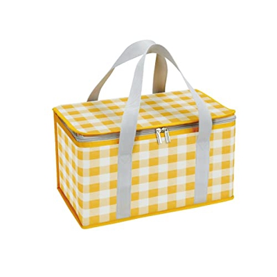 ASHLGQB Portatile Borse Termiche Porta Pranzo, 13L Borsa per Consegna di Alimenti, Pieghevole Schiscetta Pranzo, Impermeabile Cibo per Campeggio, All'