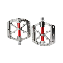 Jorzer Pedali per Biciclette in Lega di Alluminio per Biciclette per Mountain Bike pediali per Cuscinetti sigillati ultrali Pedali ciclistici Non Slip precio