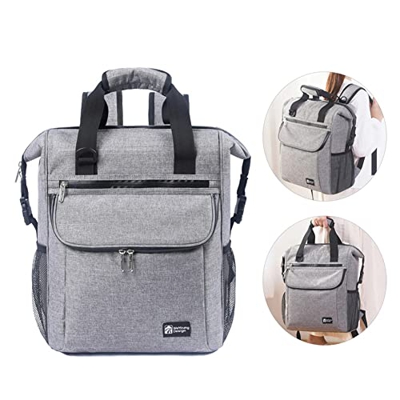 soonbuy Borsa termica morbida da 22 l, grande borsa termica leggera, portatile, a doppio strato, per picnic all'aperto, campeggio, festival o casa, gr