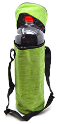 Verde frigo congelatore 3 l Total Hidalgo 1,5 litri Bottiglia, Tessuto come Miscelilla, Flessibile portatile per spiaggia Camping Borsa termica da cam características