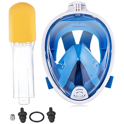 Maschera da snorkeling, maschera da snorkeling faccia piena