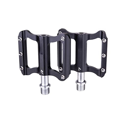 FIVENUM Pedali for Biciclette MTB Road Mountain Bike Cuscinetti Lisci for Biciclette Antiscivolo a poggiapiedi a Pedali Piatti Accessori for Biciclett