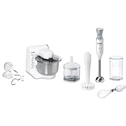 Bosch ElettrodomesticiBosch Mum4407 - Robot Da Cucina, Bianco, 500 Watt & Ergomixx Hand Blender - Frullatore A Immersione Portatile, 600 W, 12 Velocit en oferta