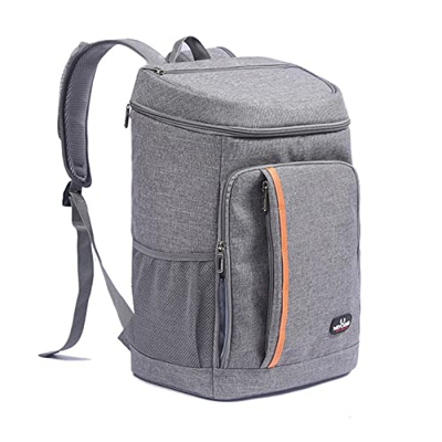 QINGLOU Zaino Termico Frigo 25L, Borsa Termica Porta Pranzo Borsa Frigo Borsa della Spesa Isoterma, Grande Frigo Termico per PIC-nic/All'aperto/Barbec