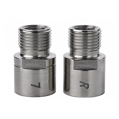 FIVENUM 1 Paio MTB Estensione 'Estensione 'Albero a Pedale del Pedale della Bicicletta for Biciclette estesa Estensione 'Albero in Acciaio Estensione 