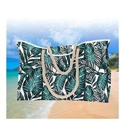 Large Beach Tote Bag, Beach Bags for Women, Washable Handbag for Beach Sports, Oversized Big with Pockets Foldable Lightweight for Family Pool (Color  precio