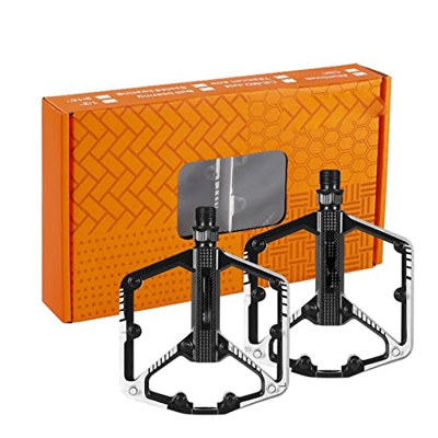 FIVENUM Pedali for Biciclette Antiscivolo Du Pedali in Bicicletta Piatta MTB Accessori for Bici da Strada (Color : Bicycle Pedals)