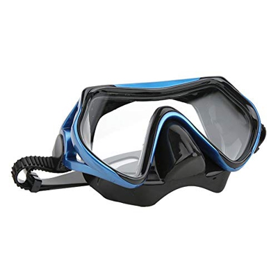 Occhiali da immersione, Attrezzatura da snorkeling in silicone Occhiali panoramici ad ampia vista Occhialini da nuoto Immersione antispruzzo per adult