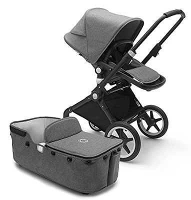 Bugaboo Lynx - Passeggino leggero e compatto, pieghevole, per neonati e bambini, con sospensioni anteriori, pieghevole con una sola mano, autoportante