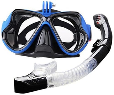 ZRY Maschera da immersione per adulti, occhiali da immersione anti-appannamento, set di snorkeling anti-appannamento, maschera subacquea, occhiali da 