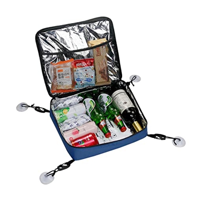 Hitburu Accessori per Paddle Board Borsa Termica | Borsa Termica Resistente all'Acqua per Kayak - Borsa Termica Termica per Kayak con 2 Tasche in Rete