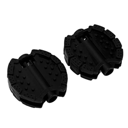 Demeras Pedale per Bicicletta per Bambini, 2 Pezzi Pedale per Bicicletta di Ricambio Facile da installare per Bambini per Neonati(Nero) características