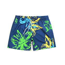 FMOPQ Pantaloncini da Surf da Spiaggia da Spiaggia da Uomo ad Asciugatura Rapida Pantaloncini da Surf da Spiaggia Moda Casual (Color : E, Size : XL Co precio
