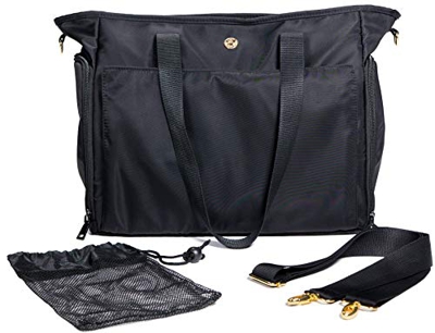 Zohzo Lauren - Borsa per tiralatte portatile, ideale per viaggi o per riporre oggetti, include custodia imbottita per computer portatile, adatta alla 