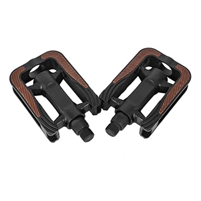FIVENUM Pedali for Biciclette di Mountain Bike a Pedale in Bicicletta for Biciclette Non calibri (Color : Black)