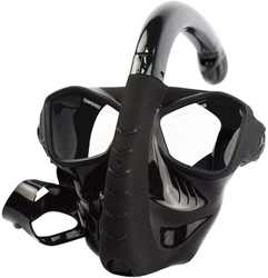 ZRY Maschera subacquea, occhiali da nuoto con boccaglio asciutto, per immersioni subacquee, unisex, anti appannamento, per immersioni subacquee, snork precio