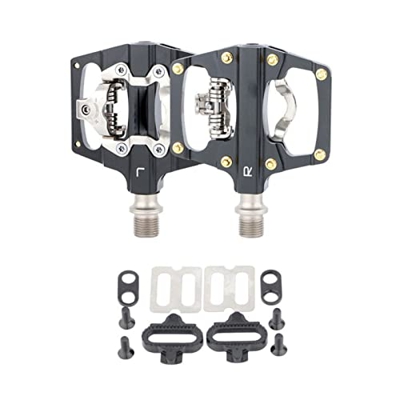 FIVENUM MTB Pedale autocontrollo in Bici in Lega in Lega in Bicicletta for Biciclette for Biciclette in Bicicletta (Color : Black)