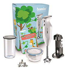 Bamix MX101254 Babyline, 200 W, Vetro, 2 velocità, Bianco precio