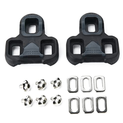 1 Paio Di Tacchette Per Biciclette, Pedili Di Biciclette, Pedali Auto-bloccanti, Adatti Per Look Keo Tacchetti, Nero características