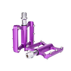 FIVENUM Bici da Strada a Pedale a Pedale a Pedale a Pedale in Lega di Pedale in Lega di Pedale antisommelli (Color : Purple) características