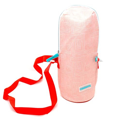 Rosa da donna ragazze. Idalgo 1,5 l Bottiglia Raffreddatore Flessibile portatile per Spiaggia Camping Borsa termica Camping Raffreddatore Militare. Bo