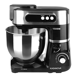 Impastatrice digitale 7 litri da 1500W, KASANOVA nero características