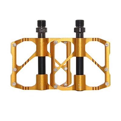 GENGGENG YEJIANGHUA Fit Fot Flat Bike Pedals Bicycle Road Mountain MTB Aluminum Bearing Pedal Cycling BMX Ultralight Strong Outdoor Sport Platform (Co