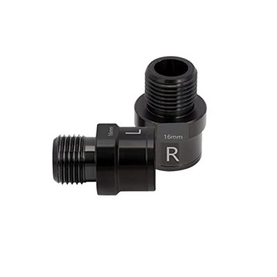 GENGGENG YEJIANGHUA Adatta agli estensori for Pedali for Biciclette 1 Coppia da 16 mm Mountain Road Pedals Bike Adapts Axis Crank Extension Accessori 