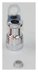 GENGGENG YEJIANGHUA Porta a Pedale a Rilascio rapido Compatibile con Brompton/Compatibile con dahon/Compatibile con Bici Stern/Pieghevole (Color : Sil características